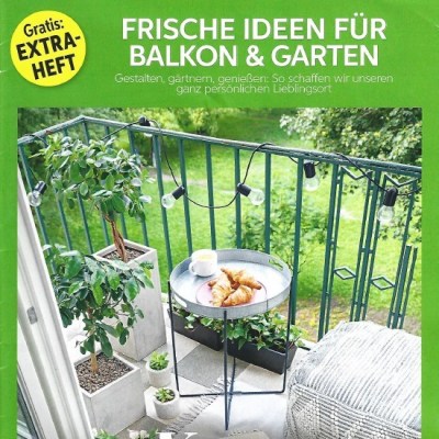 Interview im Freundin Extraheft: frische Ideen für Balkon & Garten